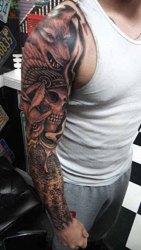 Explore fallout new vegas tattoo ideas, creative tattoo ideas in Raleigh, available at Inkability Tattoo