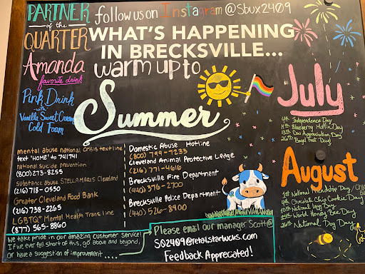 Coffee Shop «Starbucks», reviews and photos, 8869 Brecksville Rd, Brecksville, OH 44141, USA