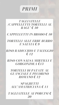 Menu du Ristorante Pizzeria da Scarpina à Forli