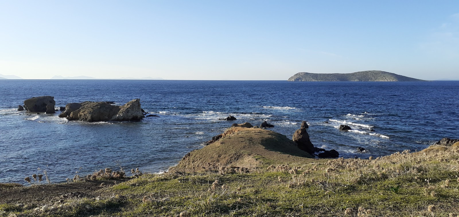 Fotografie cu Wild camp beach cu mic golf