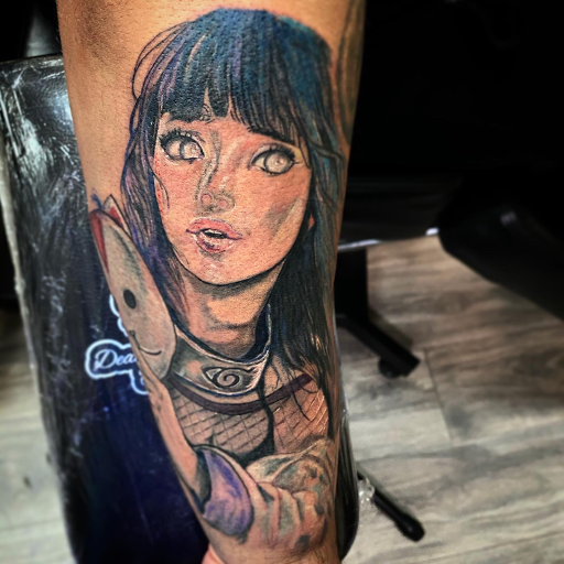 Explore side arm tattoo ideas, creative tattoo ideas in El Paso, available at Dead Hamster Tattoo