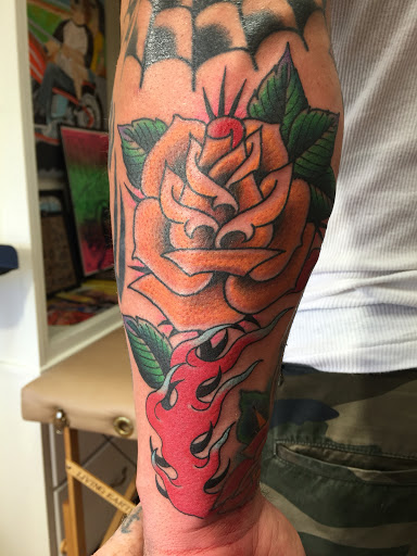 Explore tattoo father daughter ideas, creative tattoo ideas in Fair Oaks, available at Honeymoon Tattoo