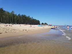 Gorki Zachodnie Beach'in fotoğrafı düz ve uzun ile birlikte