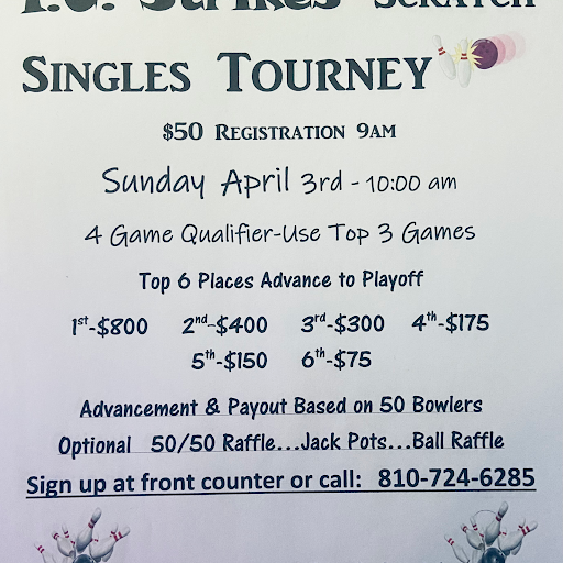 Bowling Alley «Cedar Lanes», reviews and photos, 270 S Cedar St, Imlay City, MI 48444, USA