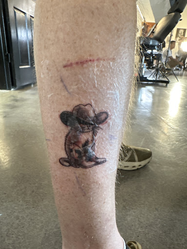 Explore princess bride tattoo ideas, creative tattoo ideas in Montgomery, available at Flying Eye Tattoo Studio