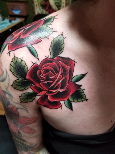 Explore tattoo ideas for bicep, creative tattoo ideas in Lake Villa, available at Eternal Tiger Tattoo