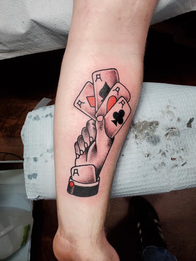 Explore little tattoo ideas for men, creative tattoo ideas in Libertyville, available at Lucky Seven Tattoo