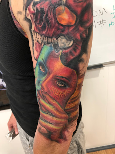 Explore southwest tattoo ideas, creative tattoo ideas in Sarasota, available at SEVEN SINS Tattoo Studio