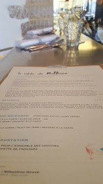 La Table Sébastien Gravé à Bayonne menu