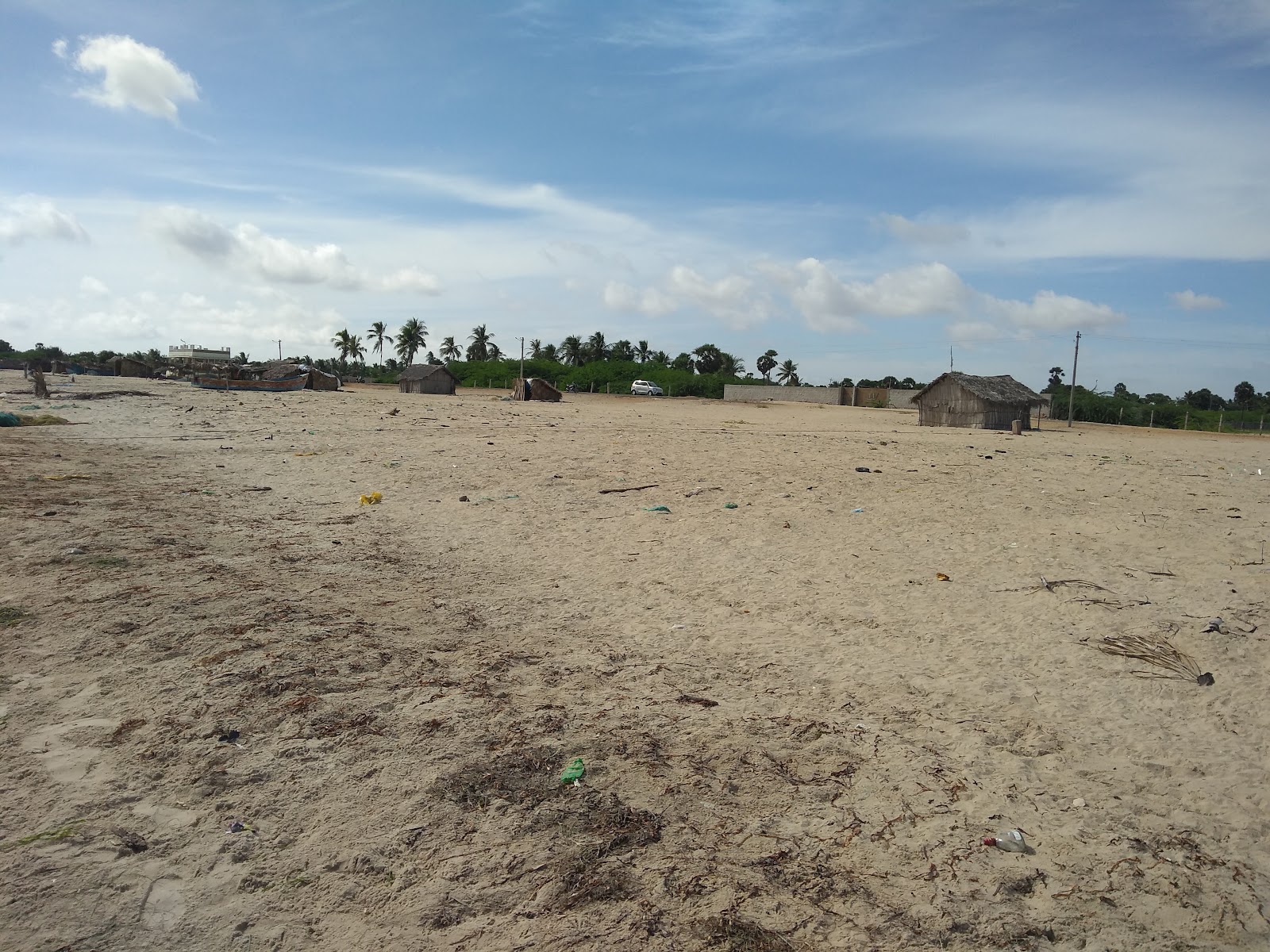 Foto van Alagankulam Beach met recht en lang