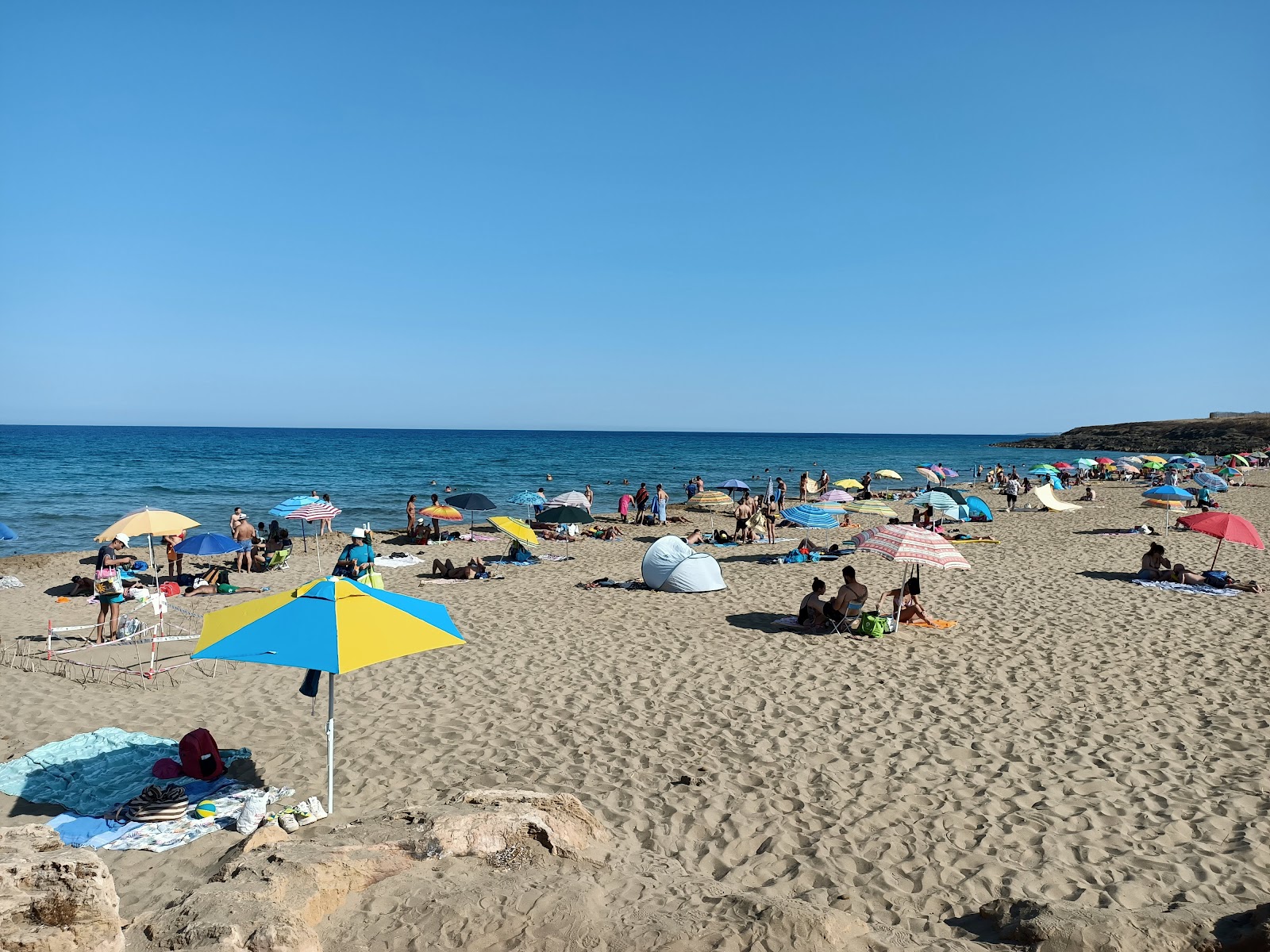 Foto von Pizzuta beach befindet sich in natürlicher umgebung