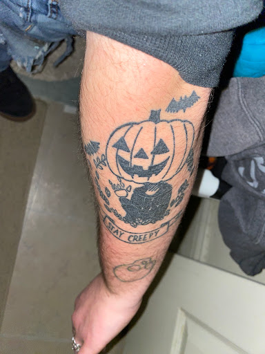 Explore cool leg tattoo ideas, creative tattoo ideas in Wickliffe, available at Body Revolution Tattoos & Body Piercings