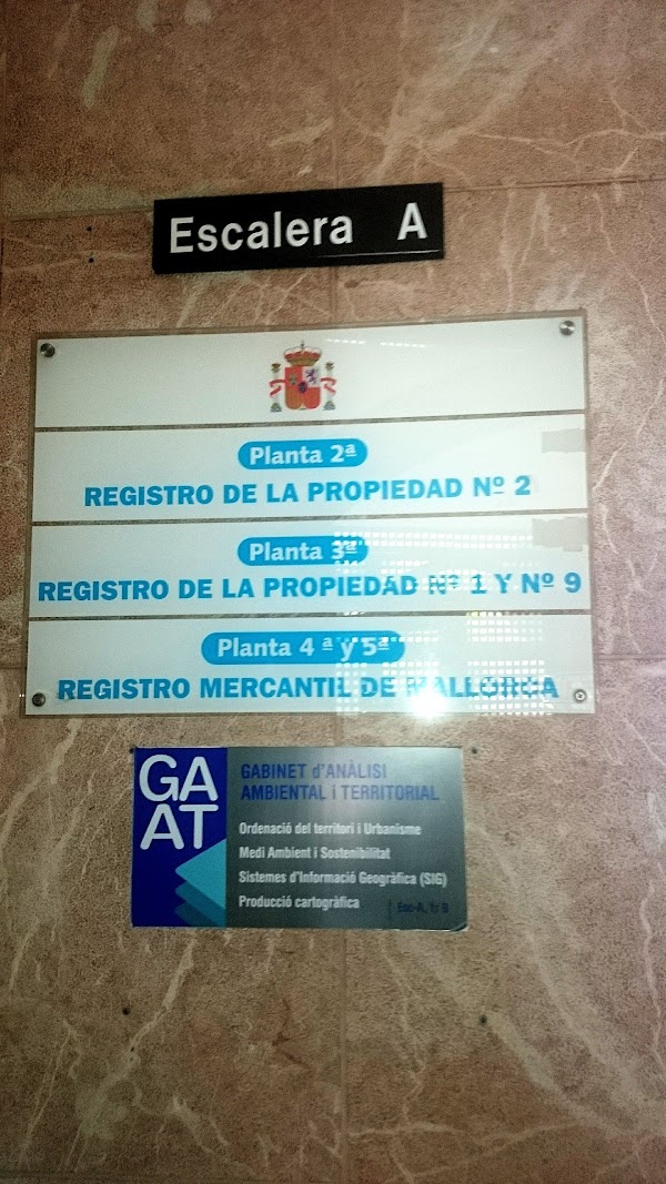 Registro de la Propiedad de Palma N 09