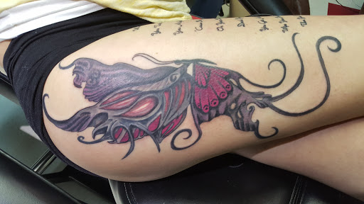 Explore infinity heart tattoo ideas, creative tattoo ideas in Rome, available at Twizted Ink