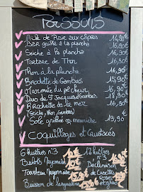 Restaurant de spécialités à base de poisson-pêcheur Le Bistro de la mer à Saint-Georges-d'Oléron (la carte)