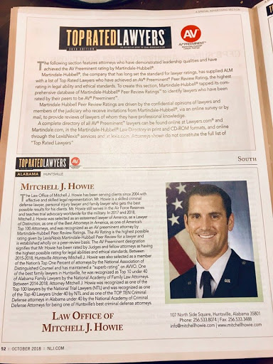 Criminal Justice Attorney «Mitchell John Howie-Law Office», reviews and photos