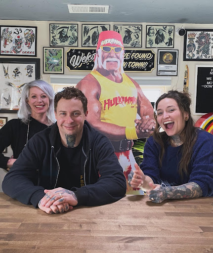 Explore mens shoulder tattoo ideas, creative tattoo ideas in Muncie, available at Fox & Sparrow Tattoo