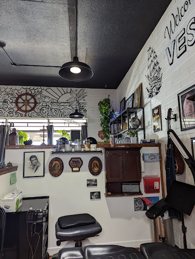 Explore black cat tattoo ideas, creative tattoo ideas in El Cajon, available at Vessel Tattoo Co.