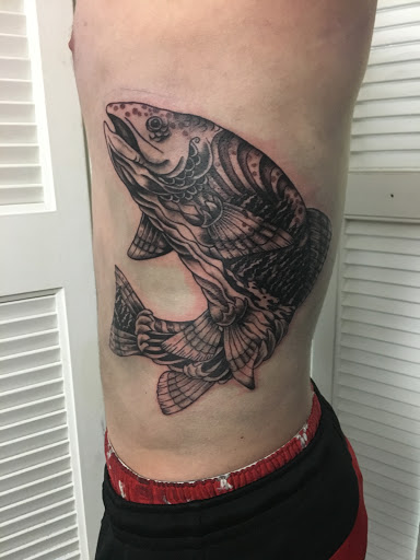 Explore viking sleeve tattoo ideas, creative tattoo ideas in Kingsford, available at Deft Tattoo Studio