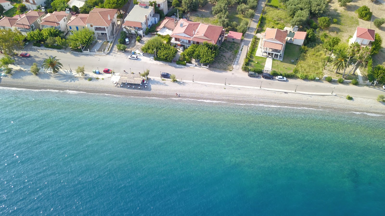 Foto di Marathia beach - luogo popolare tra gli intenditori del relax