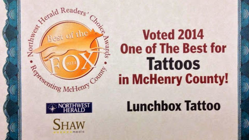 Explore rockabilly tattoo ideas, creative tattoo ideas in Mchenry, available at Lunchbox Tattoo and Body Piercing