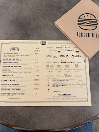 Burger'n'Co St Cyprien à Toulouse carte