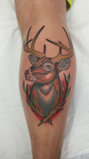 Explore mens chest tattoos ideas, creative tattoo ideas in Johnson City, available at The Shamans Den