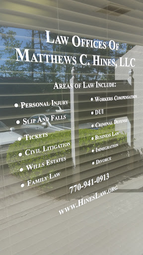 Personal Injury Attorney «Law Offices of Matthew C. Hines», reviews and photos