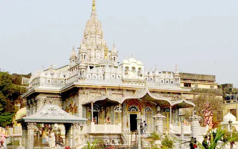 Shri Dharmanath Swami Jain Shwetambar Temple (Jain Glass Temple) image