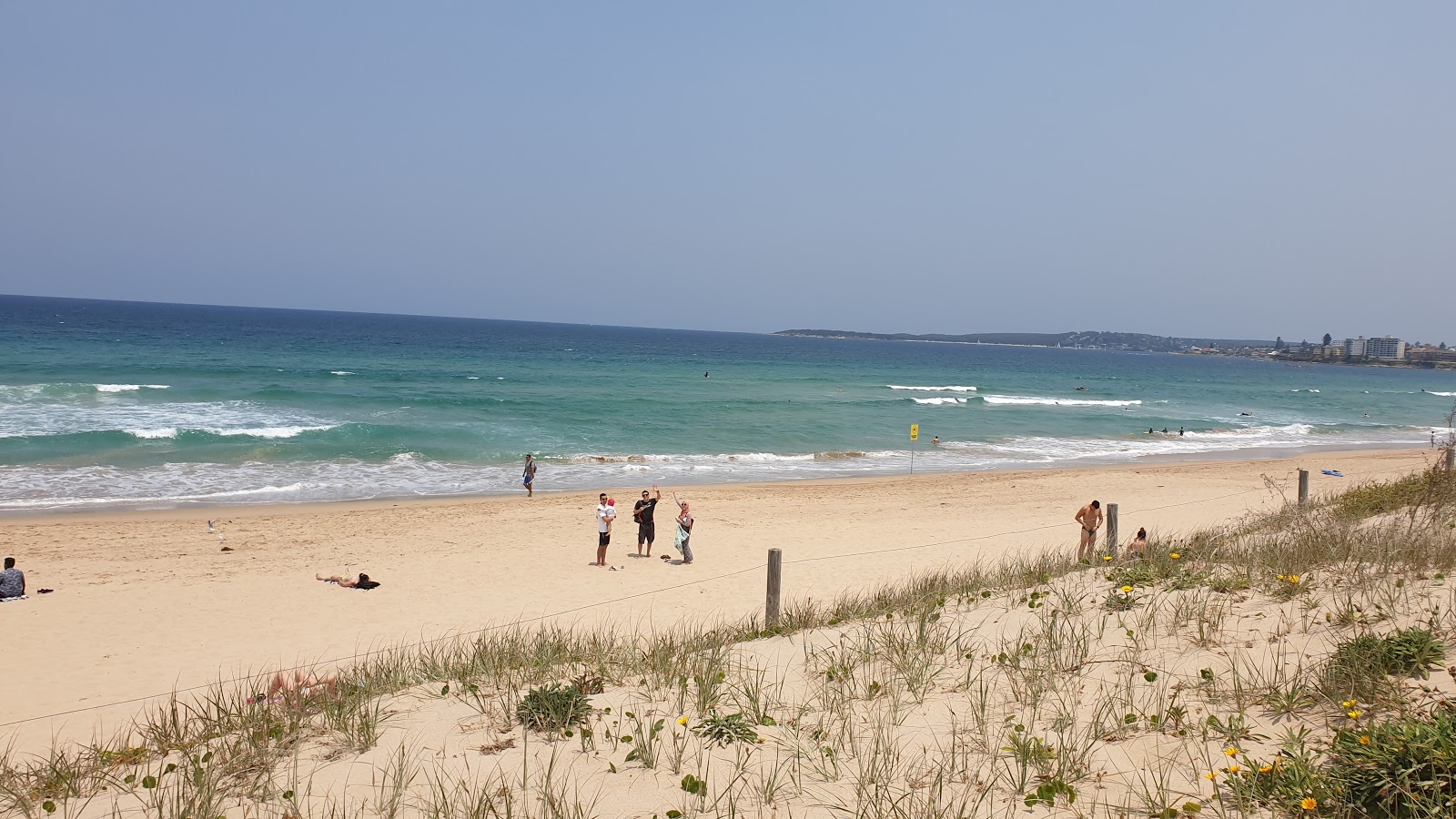 Wanda Beach的照片 带有长直海岸
