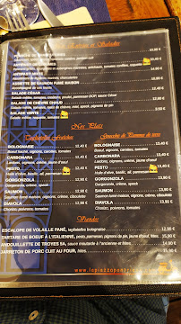 Pizzeria La Piazza à Pontrieux - menu / carte