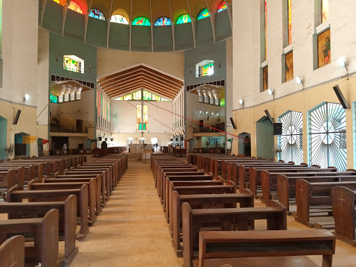 Maria Assumpta Cathedral Owerri, Assumpta avenue control post, Owerri, Nigeria, Catholic Church, state Rivers