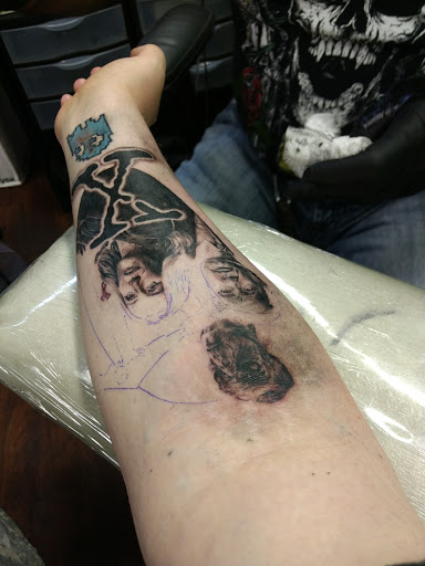 Explore lucky penny tattoo ideas, creative tattoo ideas in Rensselaer, available at Timeless Tattoo Co.