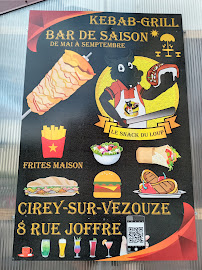 Restaurant LE SNACK DU LOUP à Cirey-sur-Vezouze - menu / carte
