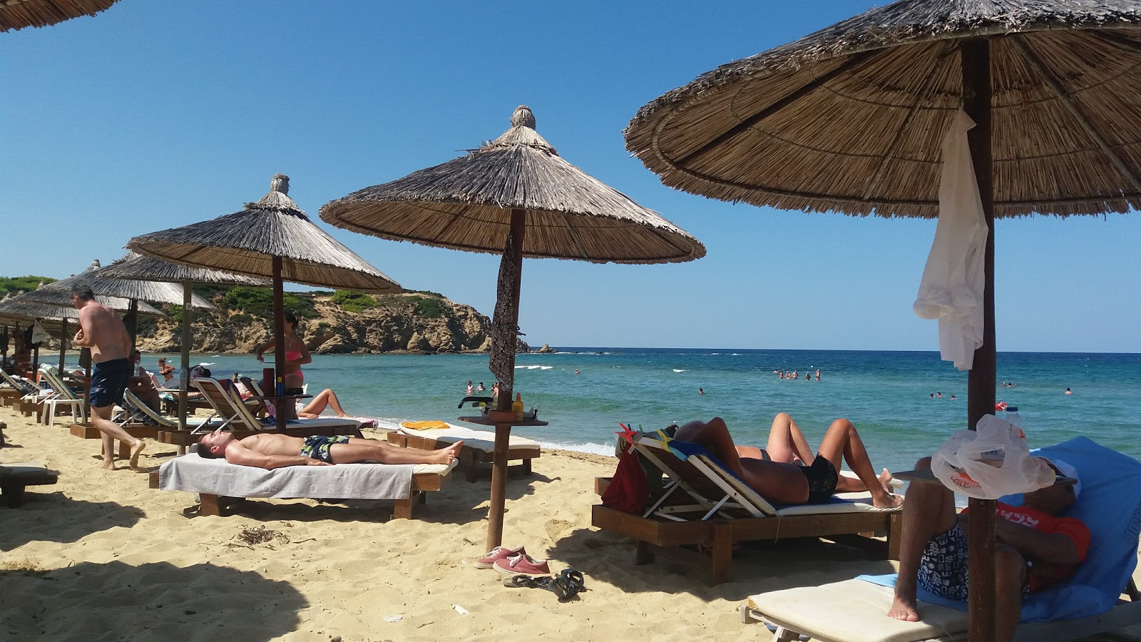 Foto van Elia beach - aanbevolen voor gezinsreizigers met kinderen