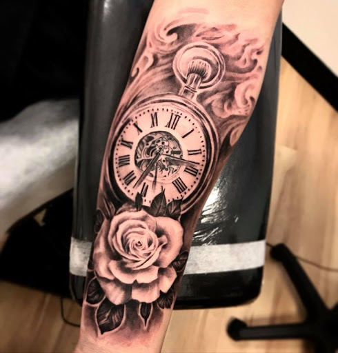 Explore mother and 2 sons tattoo ideas, creative tattoo ideas in Saint Paul, available at Supreme Art Of War Inc