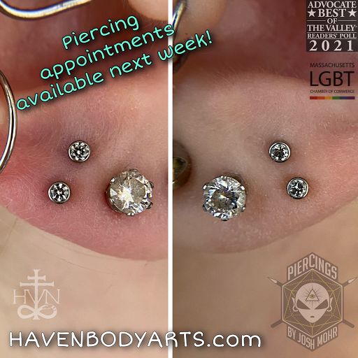 Explore cute heart tattoo ideas, creative tattoo ideas in Northampton, available at Haven Body Arts Piercing & Tattoo
