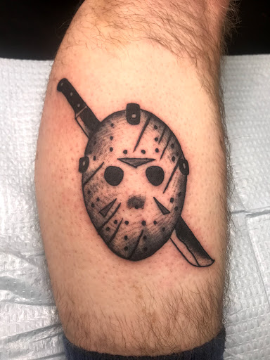 Explore tattoo ideas on back shoulder, creative tattoo ideas in Kearney, available at Bread N Butter Tattoo