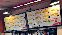 Menu / carte de Mich'sandwiches à Paris
