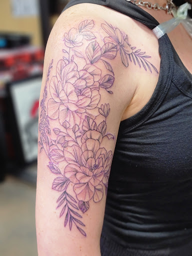 Explore candyman tattoo ideas, creative tattoo ideas in Villa Rica, available at Villa Rica Ink