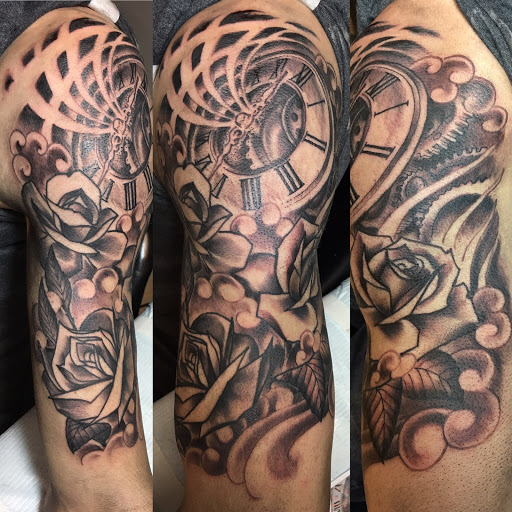 Explore one punch man tattoo ideas, creative tattoo ideas in Milford, available at Golden Hammer Tattoo Studios