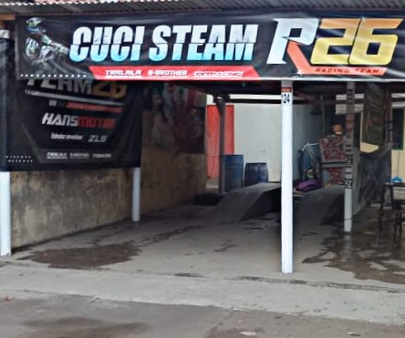 Cuci Steam Salju Motormobil Pandawa