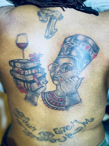 Explore sunset tattoo ideas, creative tattoo ideas in Warner Robins, available at Pen & Portrait Tattoos