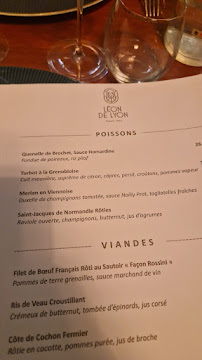 Restaurant Léon de Lyon à Lyon menu