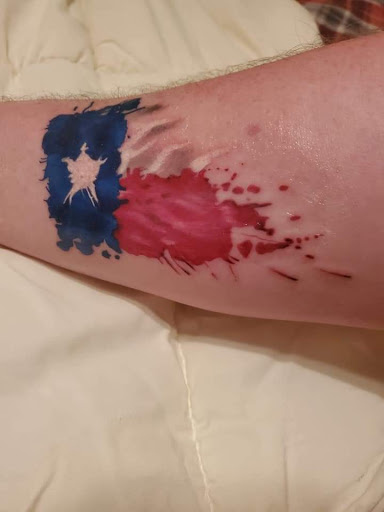 Explore fish tattoo ideas for females, creative tattoo ideas in Hereford, available at Slow Pain Tattoo Body Art Studio