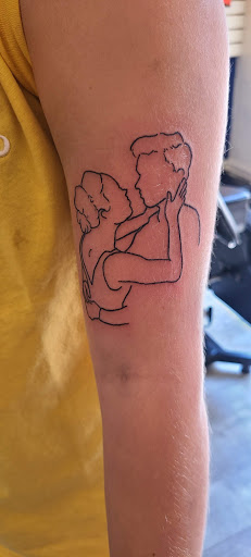 Find long distance best friend tattoo ideas for your next unique tattoo in Meadville at Lucky Lucys Tattoo and Art Studio