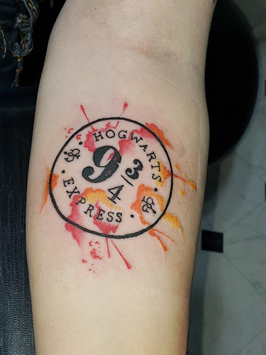 Explore sand dollar tattoo ideas, creative tattoo ideas in Orange, available at Smokin Irons Tattoo