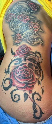 Explore good neck tattoo ideas, creative tattoo ideas in Warner Robins, available at Untold Pain Tattoo Studio