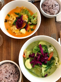 Curry vert thai du Restaurant végétalien kapunka vegan - cantine thaï sans gluten à Paris - n°3