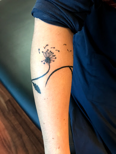 Explore tattoo ideas to cover up a name, creative tattoo ideas in Quincy, available at Calico Tattoo Co